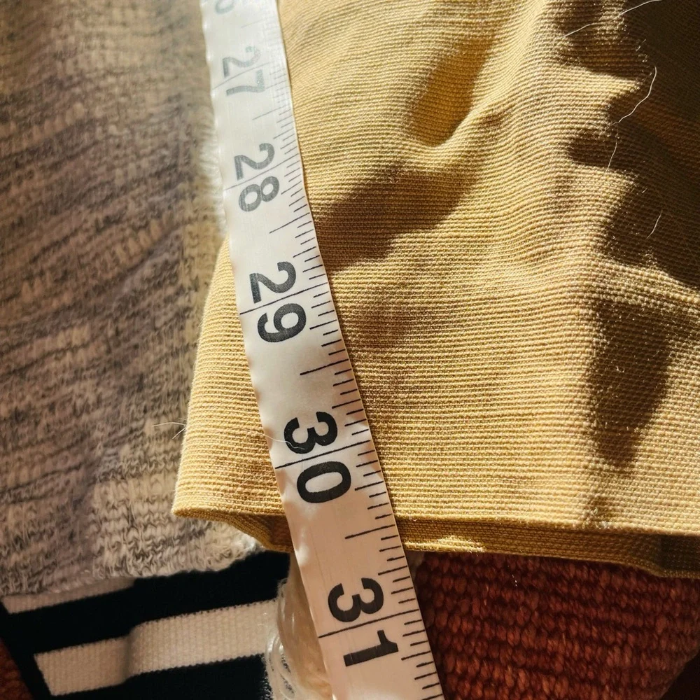 Wilfred Free Tan Khaki High Waisted Linen Blend Trousers